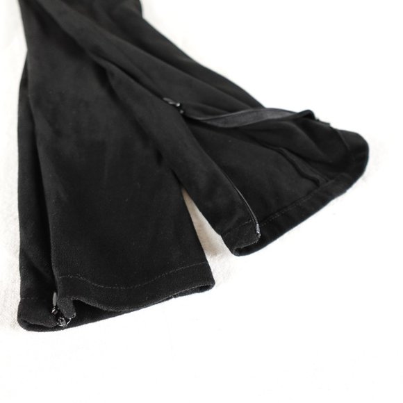 Velvet Graham & Spencer Leggings Pants Women's XS Faux Suede Ankle Zip Tights - Picture 5 of 9